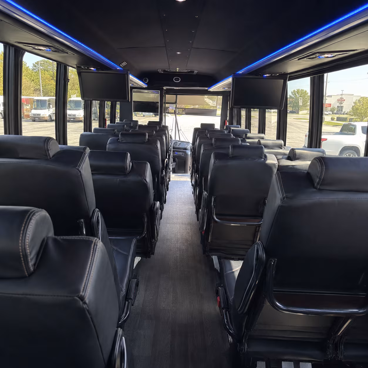 Cincinnati Airport Shuttle & Transportation party bus exterior