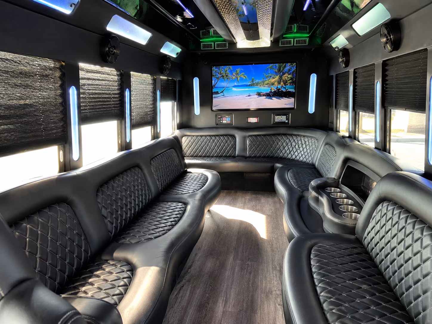 Cincinnati Concert & Music Festival Transportation party bus exterior