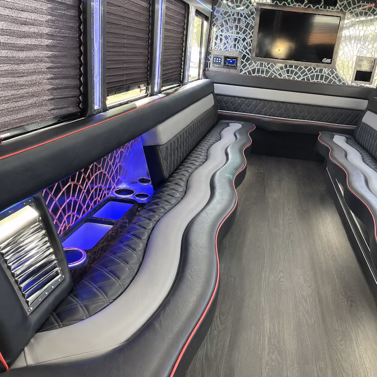 Cincinnati Private Event Transportation party bus exterior