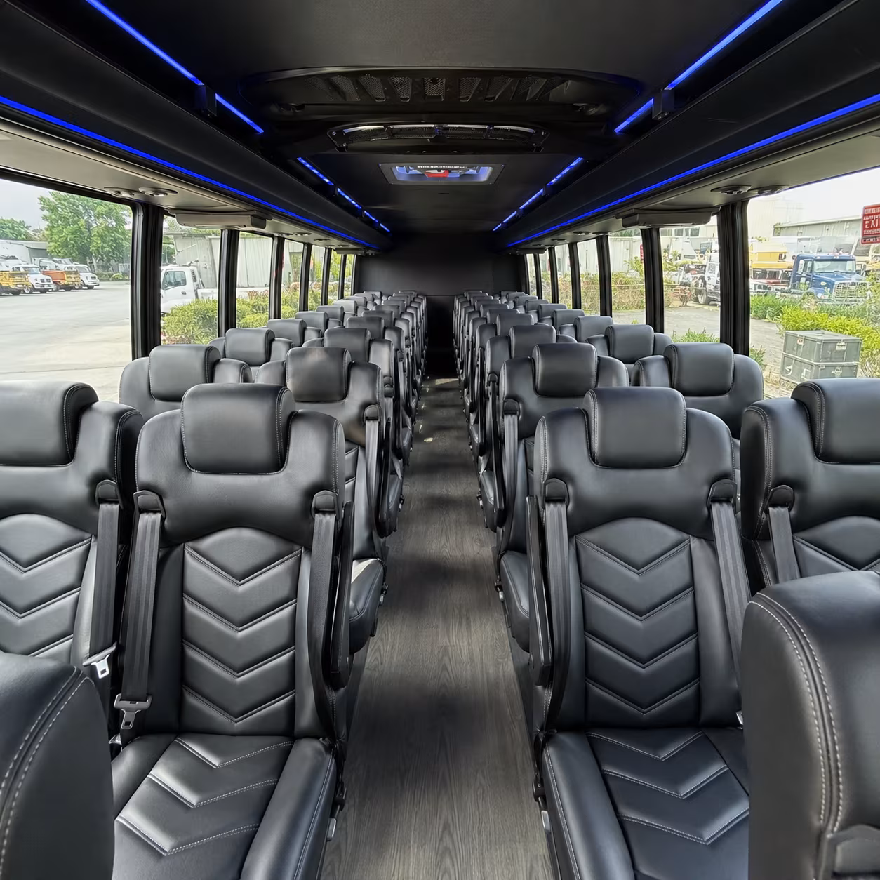 Cincinnati School Event Transportation onboard seating