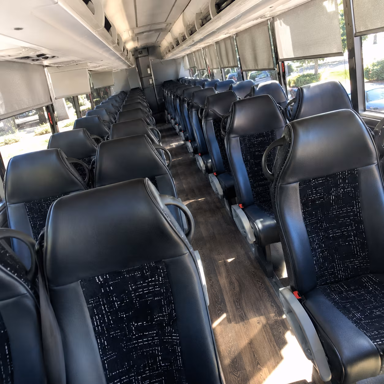 Cincinnati School Event Transportation party bus exterior