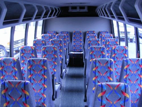 Columbus 15-35 Passenger Minibuses Interior